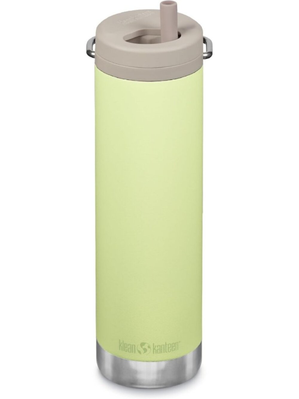 Insulated 20oz Water Bottle with Twist Cap - Eco-Friendly, Durable, Shadow Lime